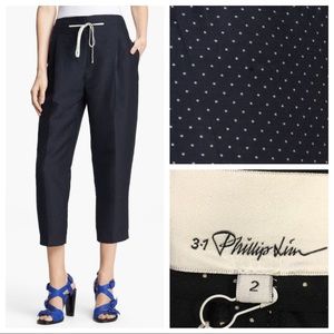 NWT! 3.1 PHILLIP LIM Pleated Polka Dot Pants